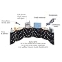Purse Organizer-Black & White Dot -100% Cotton- Same style that OPRAH received..Purseket makes switching bags a breeze.Medium size fits purses 11" wide or larger by 6" high and has Six storage pockets. Purseket conforms to the size and shape of your bag. Everything in your bag will have its own place. As seen on Today,Oprah, The View, Redbook, and more. Your cost $ 24.95