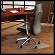 ClearTex Ultimat Polycarbonate Chair Mat for Hard Floors, 47x35, With Lip, Clear