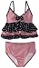 Hartstrings Girls 7-16 Big 2 Piece Ruffled Tank Bathing Suit, Red Stripe, 7