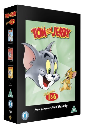 Childrens Toyshop  DVD : Tom And Jerry - Complete Volumes 1-6 (Collector's Edition Box Set)