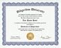 Didgeridoo Degree: Custom Gag Diploma Doctorate Certificate (Funny Customized Joke Gift - Novelty Item)