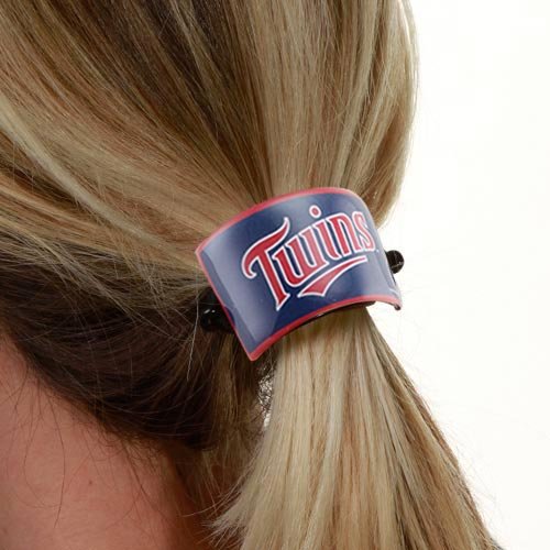 Minnesota Twins Team Logo Cuff Ponytail Holder