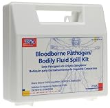 First Aid Only Bloodborne Pathogen Bodily Spill Kit, 21-Piece Kit