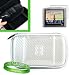 Garmin GPS Navigator CANDY GLOSS WHITE accessory, protective hard-shell portable carrying case with carabiner clip for Garmin GPS Navigator nuvi 765/765T+VG *LIVE*LAUGH*LOVE* Wrist Band