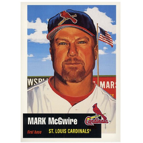 St. Louis Cardinals Mark Mcgwire '53 Lithograph