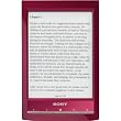 Sony PRS-T1 Pearl Red 6" eBook Reader with Wi-Fi