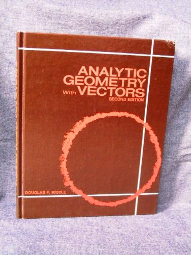 Analytic geometry with vectors