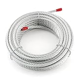 メッキ付カットワイヤー 9M×20mm/ワイヤースリング【SK11】