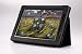MoKo(TM) Folding Cover Case With Stand for Lenovo ThinkPad 10.1-Inch Android Tablet (Black)