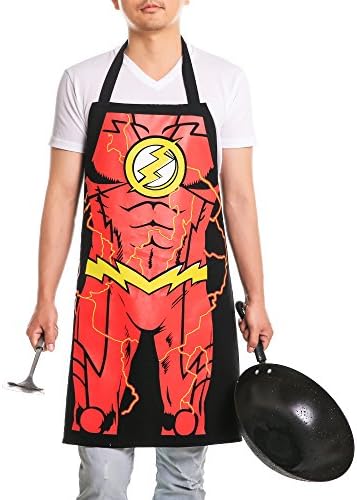 Disoplay Armors Comics Hero Character Apron (The Flash)