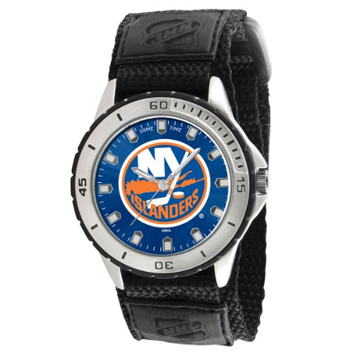 Game Time Men's NHL-VET-NYI Veteran Custom New York Islanders Veteran Series Watch
