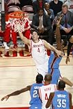 Oklahoma City Thunder v Houston Rockets: Luis Scola Photographic Poster Print by Bill Baptist, 12x18