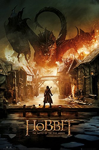 The Hobbit 3: The Battle Of Five Armies - Movie Poster / Print (Regular Style A / Smaug) (Size: 24