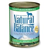 Natural Balance Vegetarian Formula Dog Food (Pack of 12 13-Ounce Cans)