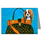 Assorted Couture Doggie Handbag Notecard Set