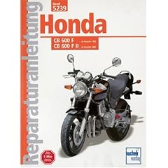 Honda CB 600 F ab Baujahr 1998 / Honda CB 600 F II ab Baujahr 2000.