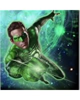 Green Lantern Party Beverage Napkins
