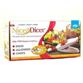 JML Nicer Dicer - EFFORTLESSLY DICES, SLICES AND JULIENNES
