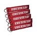 5er Pack Schl�sselanh�nger "Remove before flight" inkl. Schl�sselring