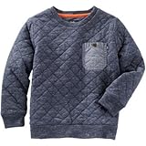 OSHKOSH(オシュコシュ) キルトプルオーバー トップス長袖Tシャツ 5歳【並行輸入】