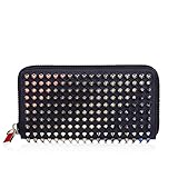 クリスチャンルブタン Christian Louboutin 財布 スパイク スタッズ ラウンドファスナー 長財布