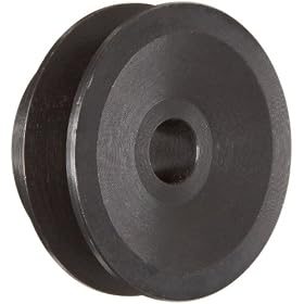 Martin AK23 1/2 1 Groove, 3L/4L OR A Belt Section, 2.3 Inch Outside Diameter, 1/2 Inch Bore, 1.76 Inch Pitch Diameter/2.1 Datum FHP Sheave BS