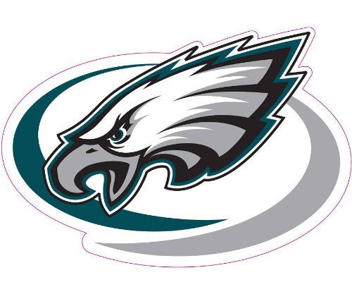 Philadelphia Eagles Car Magnet Decal (12 -inch)