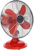 Image of Bestron DFT25R, Rojo - Ventilador