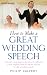 How to Make a Great Wedding Speech