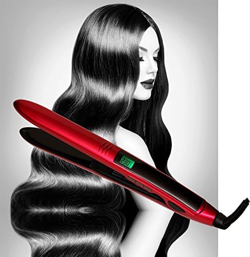 Mirror Titanium Flat Iron Digital 1" By 4.5" Hair Straightener 2 Year Warranty ISA Professional