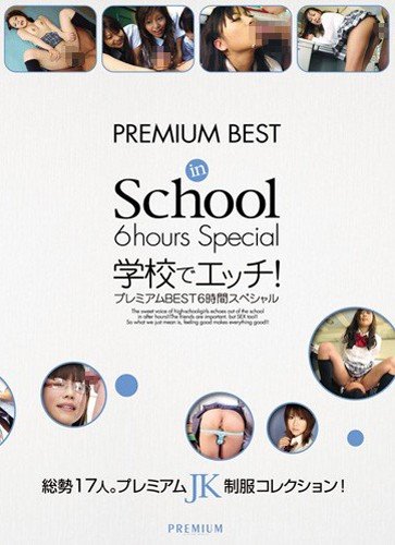 学校でエッチ! プレミアムBEST 6時間スペシャル 紺野りさ子 蒼月ひかり 春名えみ 野村レナ 雪見ほのか PREMIUM プレミアム [DVD]
