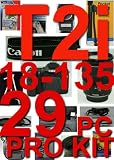 Canon T2I / 550D 29 Piece Pro Package With Canon EF-S 18-135mm IS Standard Zoom , 5 Years Extended warranty , 16GB card +++