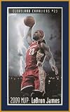 Cleveland Cavaliers - NH LeBron James NBA MVP 2009 - Wood Mounted Newspaper Print