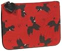 Lulu Guinness Pouch Red Poodle