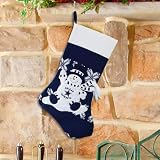 Dallas Cowboys Snowman Knit Stocking