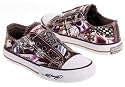 ED HARDY by Christian Audigier Kids Boys Girls Tattoo Lowrise Canvas Shoes Panther King Brown