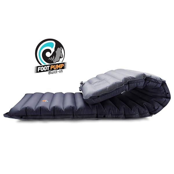 Zooobelives Extra Thickness Inflatable Sleeping Pad With Built In