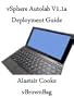 vSphere 5 AutoLab 1.1a Deployment Guide
