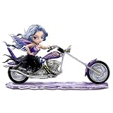 Fantasy Art Motorcycle And Fairy Figurine: Storm Rider by The Hamilton Collection
