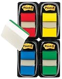 Post it® Flags, 1 Inch, Ideal For Marking & Flagging Paper Documents, Asstorted Colors, 50 per Dispenser, Four Dispensers per Pack, BONUS Durable IndexTabs 51flaLGulFL. SL160 Post it® Flags, 1 Inch, Ideal For Marking & Flagging Paper Documents, Asstorted Colors, 50 per Dispenser, Four Dispensers per Pack, BONUS Durable IndexTabs