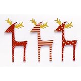 The Gift Wrap Company Boxed Christmas Cards, Reindeer Row, 15-Count Box (Pack of 2)