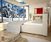 Design Lederbett Doppelbett Echt-Leder 180x200 Bett inkl. Lattenrost dunkles creme-weiss/beige - Weitere Grössen: 140 x 200 I 160 x 200 I 200 x 200 cm