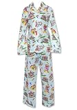 Frankie & Johnny Summer Fair Aqua Lounger Pajama