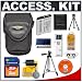Kodak EasyShare Soft Case with 2GB Card + KLIC-7004 Battery + Tripod + Cameta Bonus Accessory Kit for M1033, V1073 & V1273 Digital Cameras