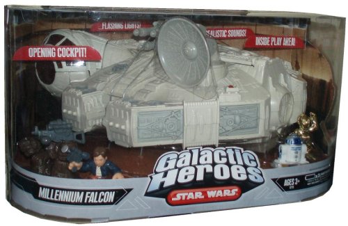 Star Wars Galactic Heroes Mini Figure 2 Pack Millennium Falcon 51flbMFMSmL Star Wars Galactic Heroes Mini Figure 2 Pack Millennium Falcon