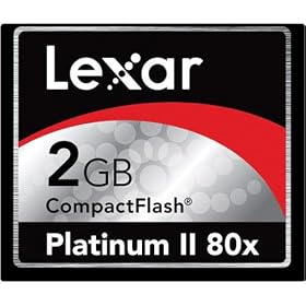 Lexar CF2GB-80-708 2GB Platinum II Compact Flash by Lexar