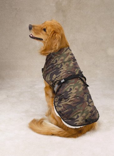 Childrens Toyshop  Pet Supplies : Dog Jacket - Camo Companion All Weather Pet Coat - Green - X-Large - (XL)
