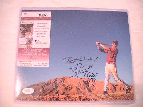 BRYCE HARPER SIGNED AUTOGRAPHED 8X10 PHOTO WASHINGTON NATIONALS JSA