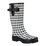 Xhilaration® Zetta Rain Boots - Houndstooth