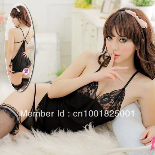 LoveDesign Sexy lingerie Special offer The temptation Ms net yarn Transparent Fun pajama suit8078